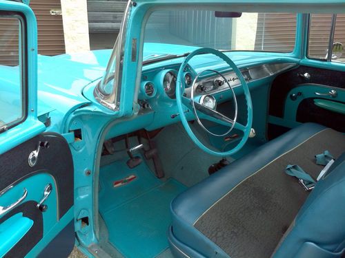 1957 Chevy 2dr Sedan, image 2