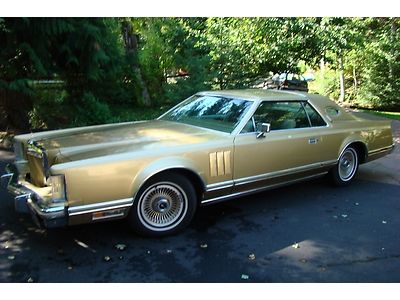 1978 lincoln continental mark v diamond jubilee cartier edition.