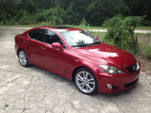 2007 lexus is350 base sedan 4-door 3.5l