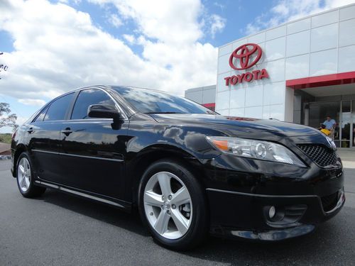 2011 camry se sunroof jbl audio bluetooth toyota certified pre owned video black