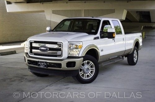 2012 ford f350 lariat king ranch 4x4 sat. radio navigation bluetooth