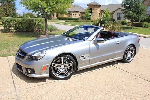 2011 Mercedes Benz SL63 AMG High Performance Roadster Magno Alanite (Matte) Grey, image 19
