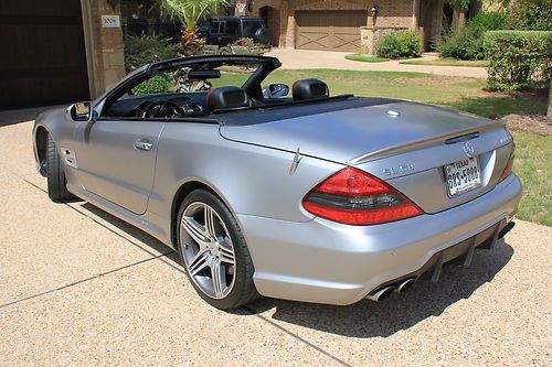 2011 Mercedes Benz SL63 AMG High Performance Roadster Magno Alanite (Matte) Grey, image 21