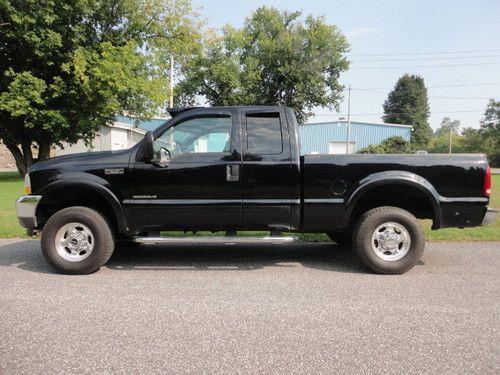 7.3  diesel 6 speed manual f250 lariat 4wd extcab no reserve powerstroke leather