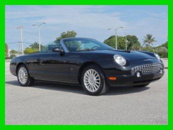 !!!we finance!!! 2004 ford thunderbird black a/c coupe excellent condition