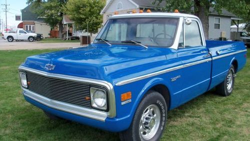 1972 chevrolet c/20 custom camper pick-up