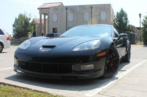 Beautiful triple black z06 with black spyder wheels