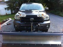 2012 toyota tundra rock warrior pickup 4-door 5.7l snow plow