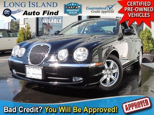 03 luxury sedan black leather auto transmission traction bluetooth clean carfax!