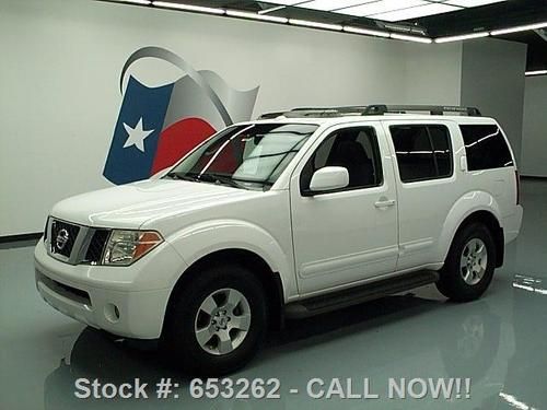 2006 nissan pathfinder se 7 pass sunroof roof rack 58k texas direct auto