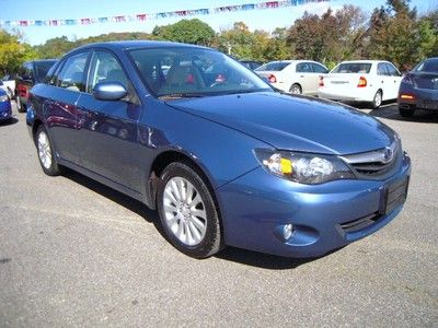 2010 impreza 2.5i, auto, 2.5l, awd, moonroof, heated seats, 49k miles, blue