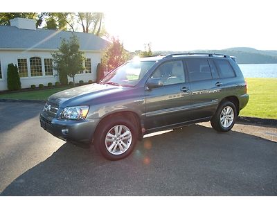 2006 toyota highlander hybrid 4wd 4x4 limited sunroof heated leather 3rd seat