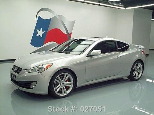 2010 hyundai genesis coupe 3.8 track sunroof nav 48k mi texas direct auto