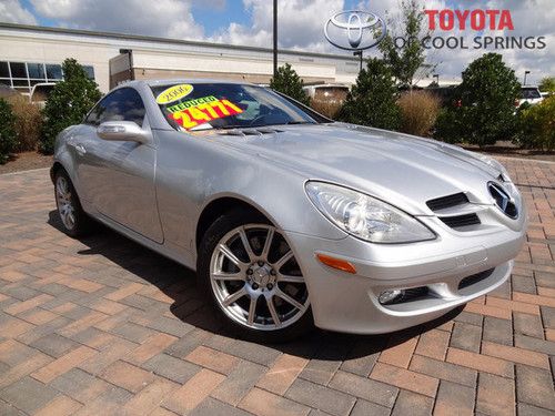 Clean carfax low milage convertible leather blue tooth low reserve