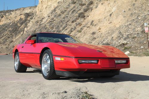 1990 chevrolet corvette l-98 z-51 fx-3 zf-6 speed. original with only 34k miles!