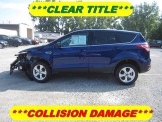 2013 ford escape se rebuildable wreck clear title