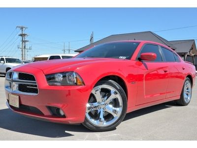 2012 dodge charger rt rwd 4dr sdn chrome wheels navigation beats audio system tx