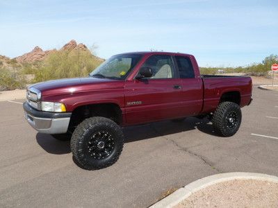 2002 dodge 2500-quad shorty-cummins 5.9 diesel 4x4-new lift-1 az original owner!