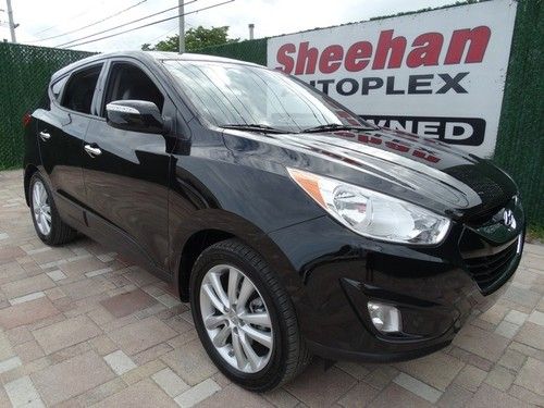 2012 hyundai tucson limited nav backup cam dual sunroofs lthr 1 owner! automatic