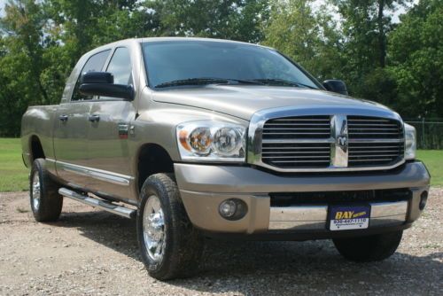Laramie mega cab 4x4 6.7 liter diesel leather automatic only 82k miles clean