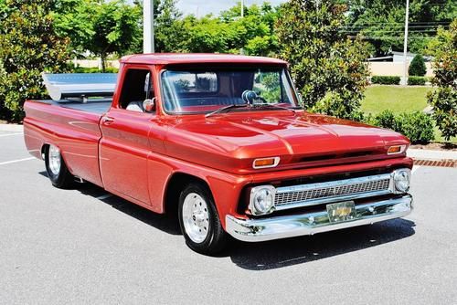 Absolutley pristine 65 chevrolet pro-street fleetside 43k recepits big block p,b