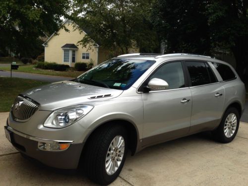 Buick 2008 enclave cxl silver 19&#034; rims, 3rd row xenon hl leather