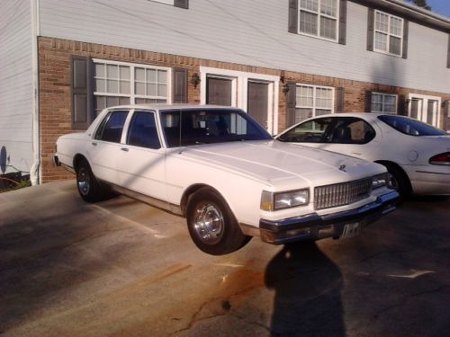 1987 chevrolet caprice base sedan 4-door 5.7l