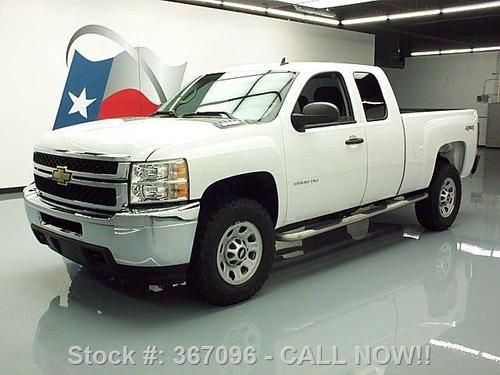 2011 chevy silverado 2500 4x4 ext 6.0l v8 6-pass 65k mi texas direct auto