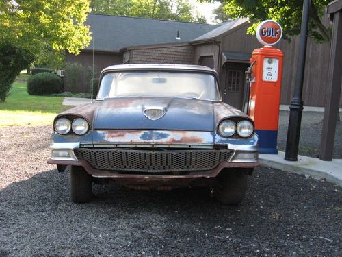1958 Ford Fairlane 500 2 dr Hardtop, US $3,750.00, image 3