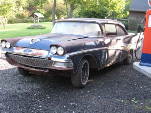 1958 Ford Fairlane 500 2 dr Hardtop, US $3,750.00, image 7