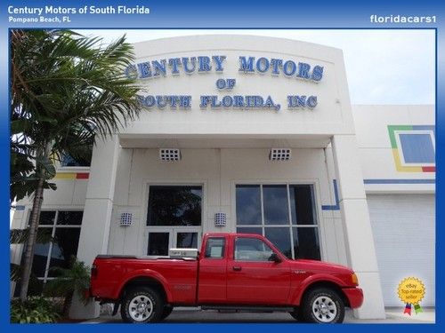 2002 ford ranger 2dr supercab 3.0lv6 edge auto ac carfax perfect !