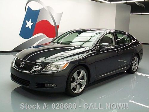 2008 lexus gs350 climate seats sunroof nav rear cam 46k texas direct auto