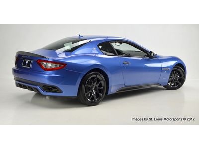 2013 Maserati Granturismo Sport Coupe Blu Sophisticato over Nero 422 Miles!, image 6