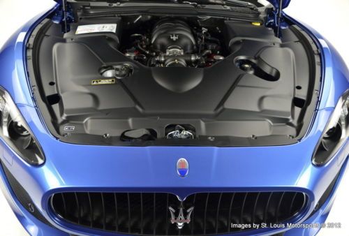 2013 Maserati Granturismo Sport Coupe Blu Sophisticato over Nero 422 Miles!, image 9