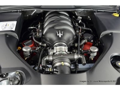 2013 Maserati Granturismo Sport Coupe Blu Sophisticato over Nero 422 Miles!, image 10
