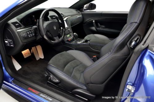 2013 Maserati Granturismo Sport Coupe Blu Sophisticato over Nero 422 Miles!, image 17