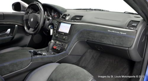 2013 Maserati Granturismo Sport Coupe Blu Sophisticato over Nero 422 Miles!, image 21