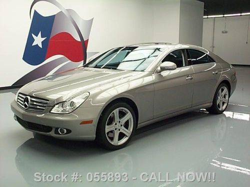 2006 mercedes-benz cls500 comfort sunroof nav only 68k texas direct auto