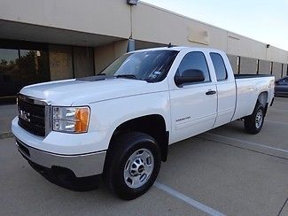 2011 gmc sierra 2500hd extended cab long bed 6.0 liter v8 4x4-one owner