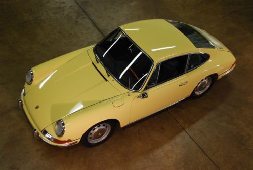 1965 porsche 912 - fresh restoration - 902/1 5-speed - cofa - original color