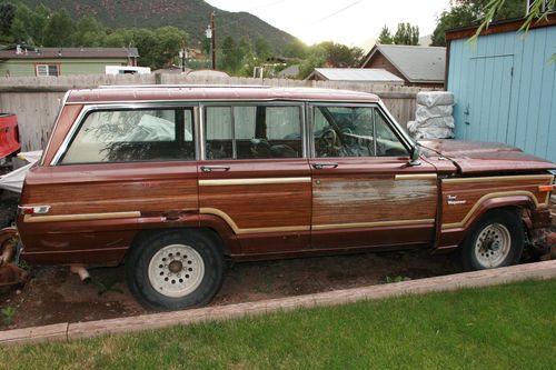 1984 jeep grand wagoneer limited sport utility 4-door 5.9l
