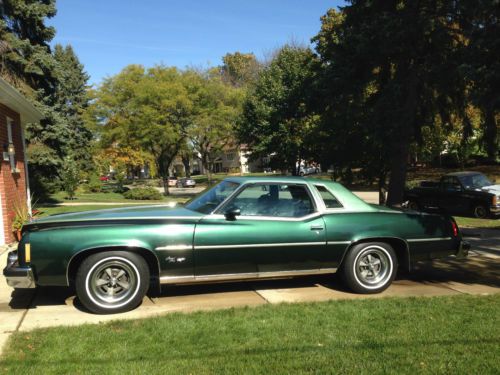 1977 pontiac grand prix lj coupe 2-door 4.9l