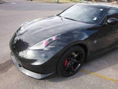 Nissan 370z nismo 6 sped ark exhaust low mileage like new 2012 black beauty save