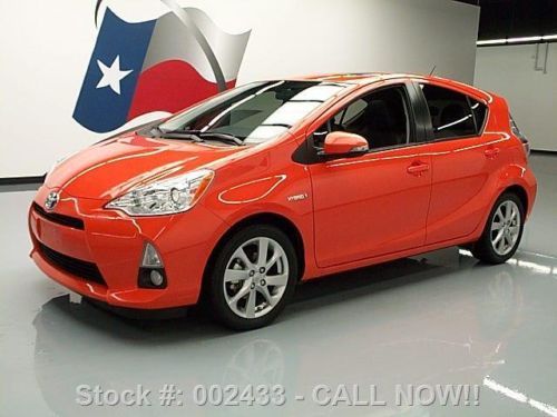 2012 toyota prius c three hybrid sunroof navigation 22k texas direct auto