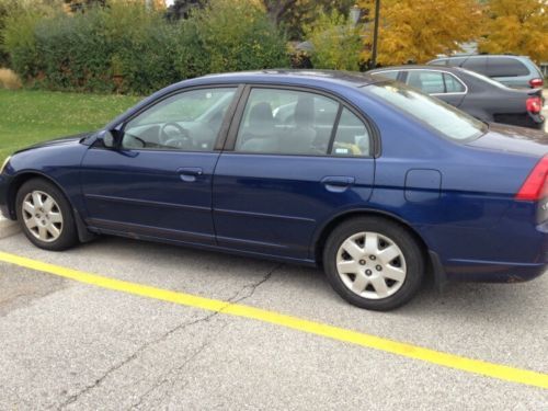 2001 honda civic ex sedan 4-door 1.7l