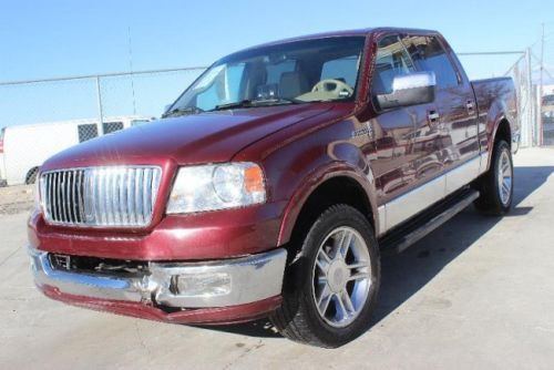 2006 lincoln mark lt 4wd damaged salvage runs! navigation nice color wont last!!