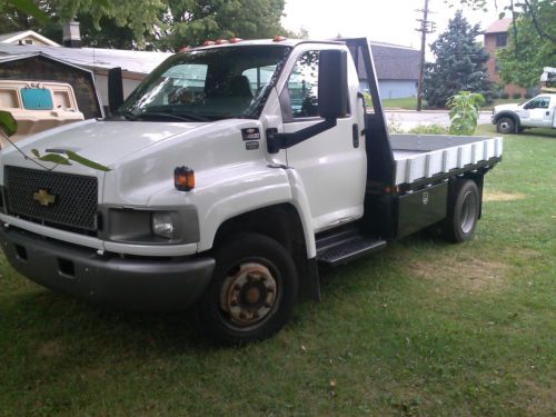 2005 cheverolet chevy c4500 duramax diesel 6.6l flat bed gmc truck kodiak cargo