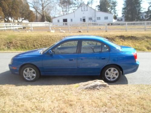 2005 hyundai elantra 4dr 5spd manual one owner no reserve