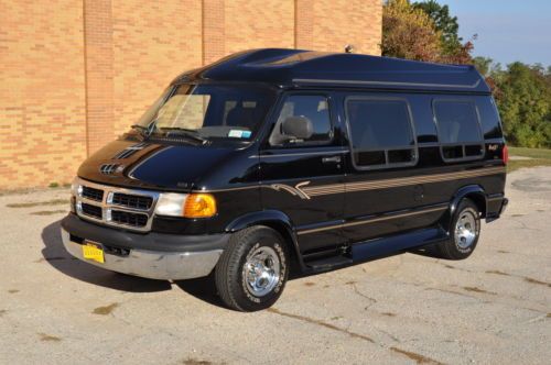 Carfax one owner 1999 dodge 1500 ram mark iii conversion van loaded under 72000k