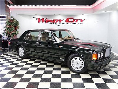 1997 bentley brooklands luxury sedan 37k miles turbocharged british racing green